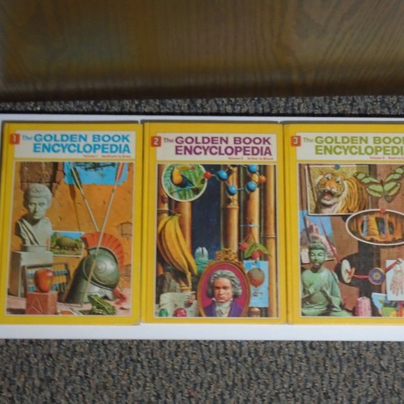 VINTAGE Golden Book Encyclopedia 1970 Complete Set 16 Vol - Picture 7 of 16
